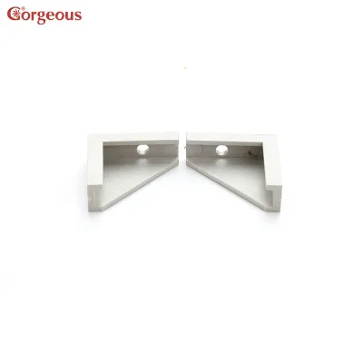 Gorgeous Inner Corner Bracket Connector Flat Corner Brackets Angle Slot Connector Aluminum Horn Fixed Bracket Connection