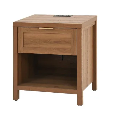 Hot sale bedside table for bedroom wooden side tables with drawer storage table desk bedroom furniture set