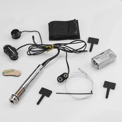 Wholesale OEM  high-quality folk guitar pickup with built-in preamp microphone patch pickup for acoustic guitars