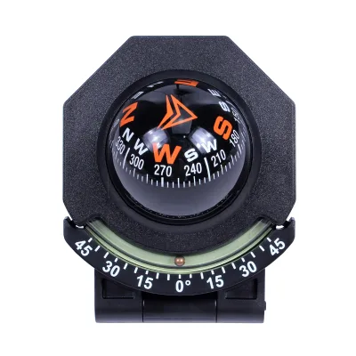 Adjustable High Precision Digital Pointer Dial Display Car Compass for Navigation Guiding for Camping Hiking