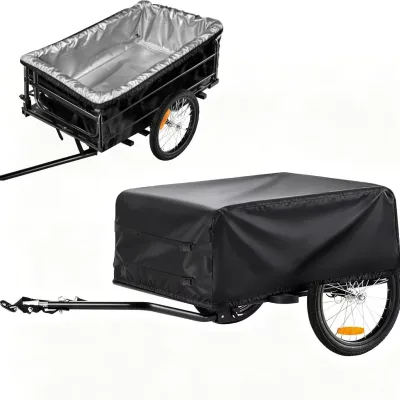 New 210D Oxford Cloth bicycle Trailer Cover with Rain Dust Sun protection and UV protection