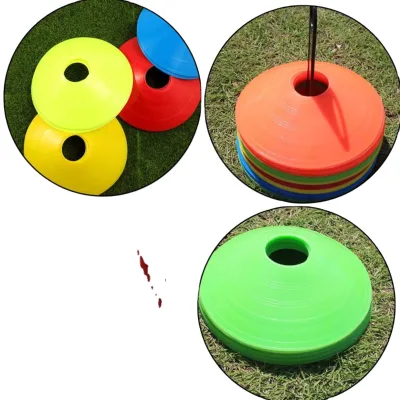 Logo Plate Thickened Football Training Equipment Basketball Obstacle Logo Cone Roadblock Post Ice Cream Tube