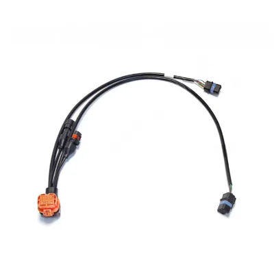 1-to-4 Metal Signal Spraying Cable Black for T50/T25 Agricultural Drone Crop Protection Maintenance Accessories