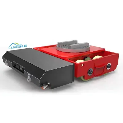 Efficient Safe Portable Enclosed Electric Moving Tank for Industrial Warehouse Heavy Equipment Relocation