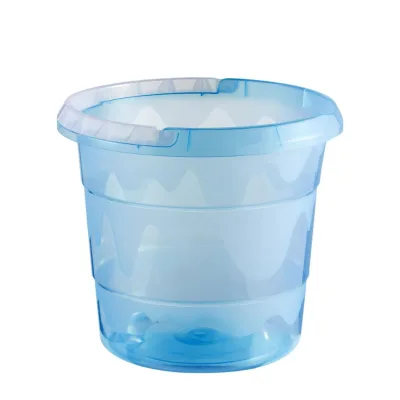 Wholesale Factory Customized High Quality 2 Colors Portable Bath Water PP Plastic Bucket With Handle