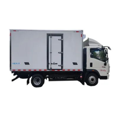 Factory 4*2 Side Single Door Diesel Refrigerated Trucks Manual Transmission Mobile Cooling Van Freezer Cargo Refrigerator Truck