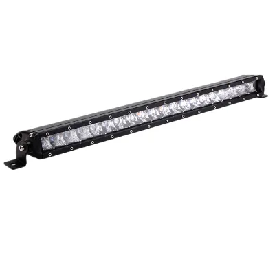 20" 30" 42" 52"Inch Single Row Slim Straight Curved Led Light bar Spot Flood Combo Car Roof/bumper/front Grille Led bar