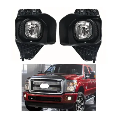 Auto Parts Fog Light Lamp Assembly Kit for Ford Super Duty F250 F350 F450 F550 2012 2013 2014 2015 2016