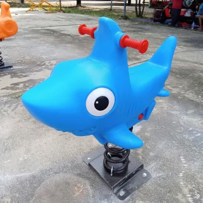 Stock Available Indoor Preschool Park Equipment Spring Rocking Horse Playground Equipment Amusement Park Rides