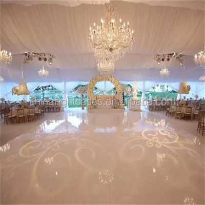 High Gloss White Portable Dance Floor