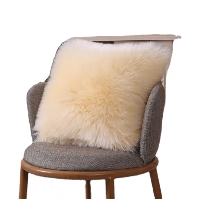 High Quality Pillow Decorative Convenient Storage Faux Fur Pillow Designer Throw Pillows
