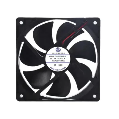 Hot Selling 12CM Silent Boxed PWM CPU Cooling Fan 4Pin Plastic Axial Flow Fan for Computer Case