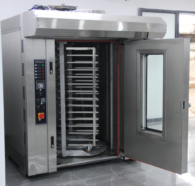 Baking Equipment Bakery Bread Making Machine 64 Trays Rotary Oven