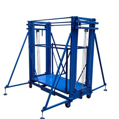 Quick Assembly Electric Scaffolding Electric Lifting Platform for Construction Works