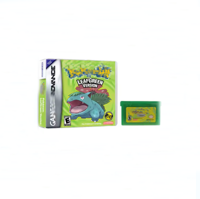 Pok Men Leafgreen Game Cartridge for GBA Console