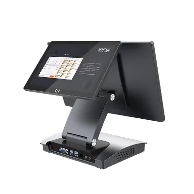 Imachine A2 Wholesale 15.6" FHD All-In-One Touch Screen POS System Dual 10.1" Display 8GB DDR3 Optional Face Recognition