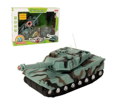 High Quality Wholesale Top plastic RC set mini military tank remote control car toys