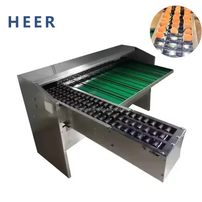 Egg Size Sorting Machine Industrial Stainless Steel Egg Grader Factory Direct Sell Egg Sorting Equipment Farm Use
