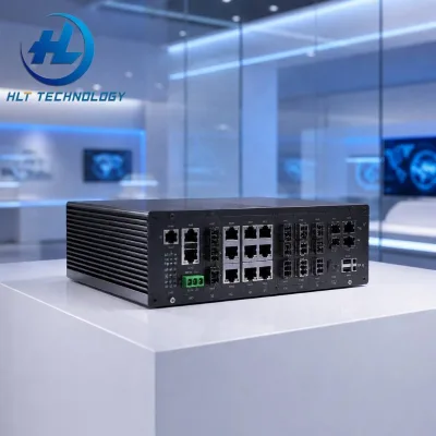 Rugged Gigabit Router AR 550C-2C6GE 50010416 Enterprise Agile Gateways 2SFP WAN 2.5GE,2GE LAN,4GE LAN Industrial IoT Gateway