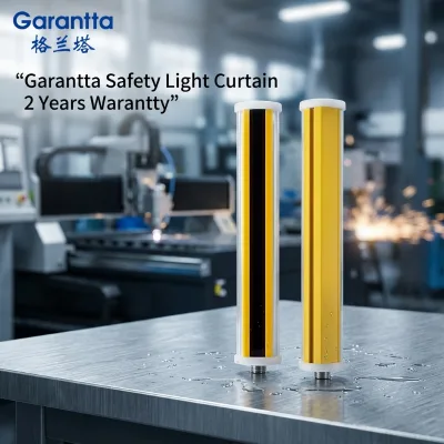 IP69K Waterproof 20mm Safety Light Curtain High Pressure Wash Resistant Food Beverage Machinery Safety Grating Sensor