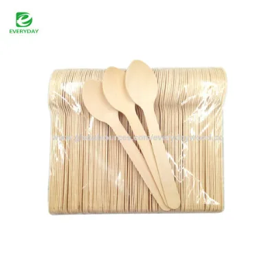Solid wood spoon wooden fork and spoon wooden spoon set