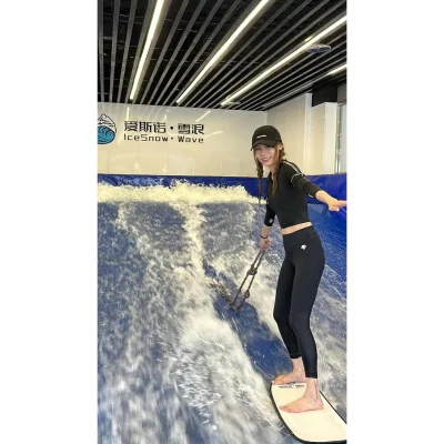 High Quality Indoor Surf Machine Fixed Surf Simulator Machine Water Park Surf Machine
