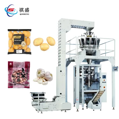 Automatic Potatoes Multi-head Weighing Packaging Machine Vertical Plastic Bag Filling Packing Machine