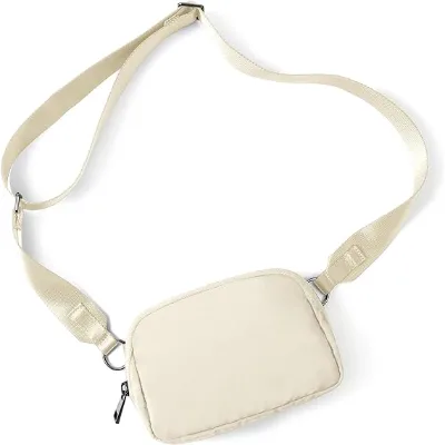 Crossbody Bag with Adjustable Shoulder Straps, Small and Lightweight, Suitable for Exercise, Running, and Travel