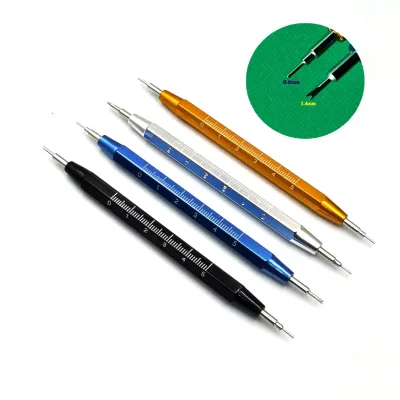 Double-Ended Graduated Spring Bar Tool Professional Watch Band Removal & Installation Tool with Measurement Scale