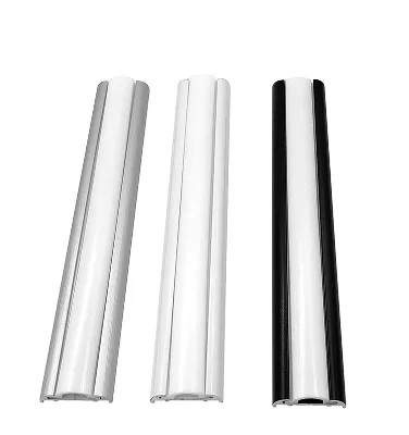 RV Caravan Motorhome Accessories Edging Strip Black and White Edge Decoration Aluminum Profile