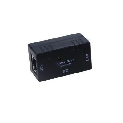 KUNCAN PoE Combiner DC Power + Ethernet Data RJ45 Output Passive Power Injector Cable IP Camera/Access Point 1 Year IEEE
