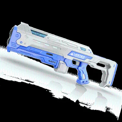 450ml Large Size Powerful Water Gun Electric Automatic High Pressure Detachable Battery Water Gun Toy