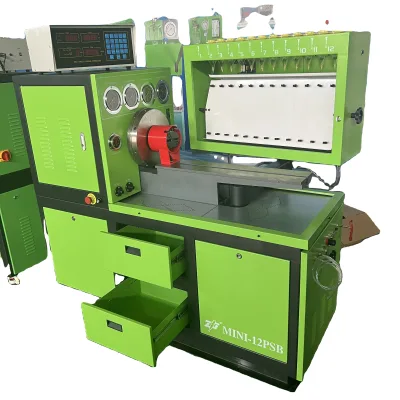 New Model MINI-8PSB diesel Injection Pump test Bench for Calibrating Mechanical In-line VE Distributor Oil Supply Pump 12PSB