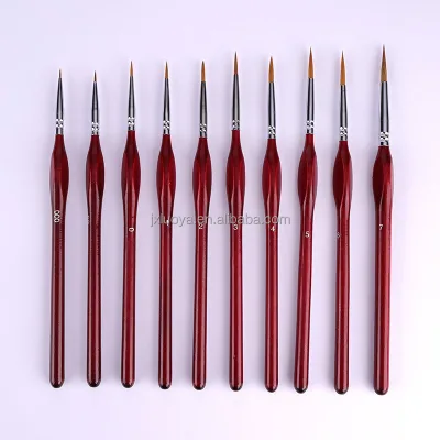 ProArt Miniature Brushes Set Nylon & Bristle Hair Material for Watercolor Painting Artist Brush Painting Art Opus Brushes