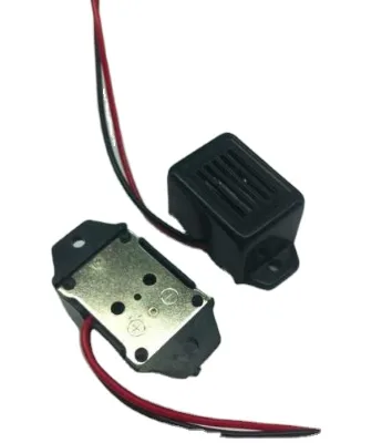 High Quality Pest Repellent Ultrasonic Piezo Buzzer Unit Lead Wire 400MHz Frequency 1.5V Voltage Black 23x15mm Model GTMB-2315