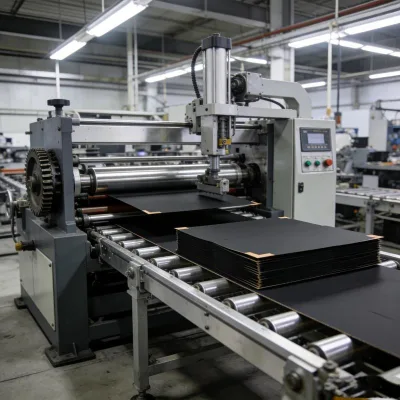 Anti-Curl Black Cardstock Stable Material for Digital Printing & Offset Printing