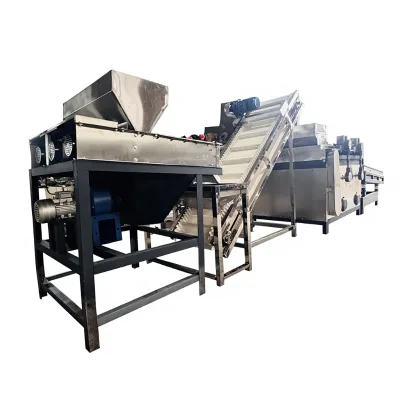 Industrial Peanut Crumb Processing Line Whole Set Peanut Kernel Cutting Grinding Production Equipment