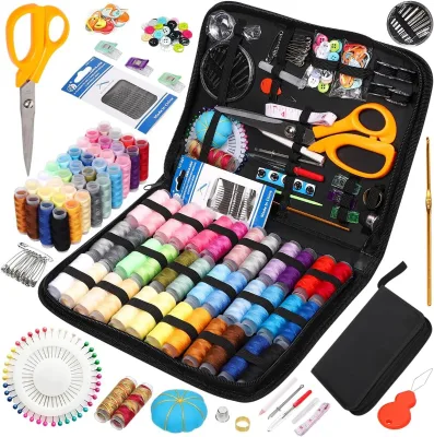 Sewing Kit Gifts Friends Traveler, Portable Sewing Supplies Accessories Contains Thread