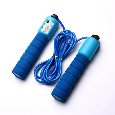 Jump Ropes with Counter Sports Fitness Adjustable Fast Speed Counting Jump Skip Rope Skipping Wire for Children Kids