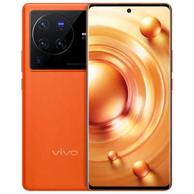 Vivo X80 Pro New Generation Snapdragon 8 Self-developed Chip V1+ZEISS T * Optical Lens Dual Cell 80W Flash Charge