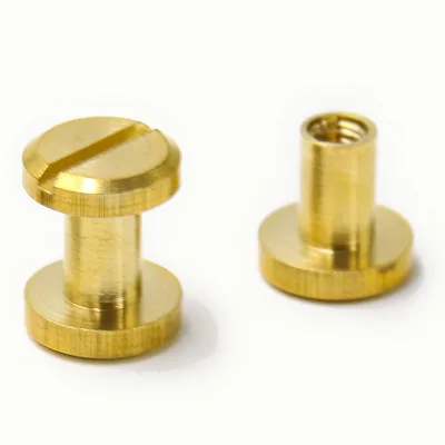 Photo Album Screw Brass Chicago Rivet Book Binding Post Screw for Photo Album
