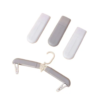 Portable Foldable Retractable Clothes Hangers, Non-Slip Travel Garment Racks for Business Trip, Dorm Storage Use