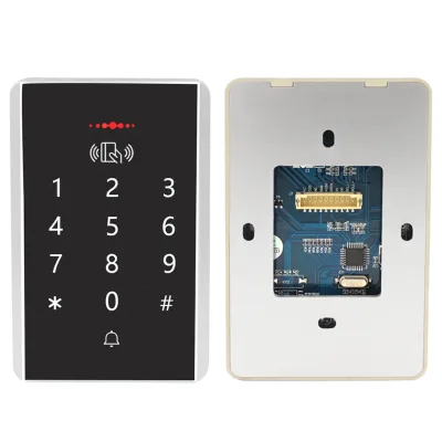 Access Control Keypad Machine 125KHz RFID Rainproof Cover EM Card Reader for Door Access Control System Lock Opener