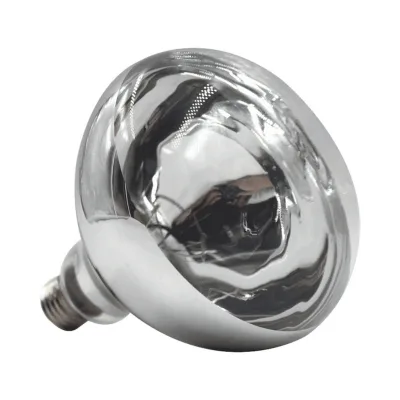 Hot Sales Eco-friendly White Finish Glass Heat Infrared Lamp Halogen Bulb