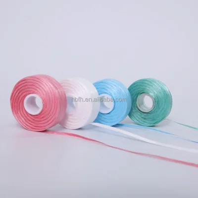 Deep Clean Super Smooth Nylon PTFE Dental Floss Tape Mint Flavored Expanding Floss with Coconut
