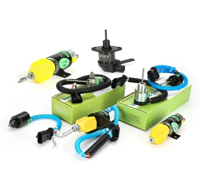 Excavator Shutdown Switch, Solenoid Valve, Foreign Motor Engine, , Hyundai, Hitachi
