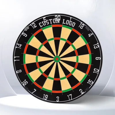 New Design Sisal Dartboard Dense Even Sisal Texture Balanced Resistance For Stable Precise Dart Landing Dart Gear