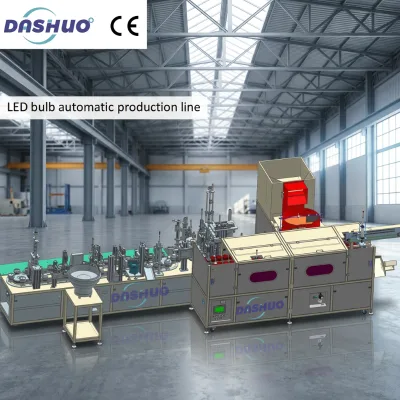 Fully Automatic LED Bulb Production Line Machine with Bearing Engine Gear Gearbox PLC 1 Year Warranty