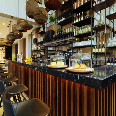 Club Lounge Bar Decoration Contemporary Bistro Beer Cocktail Pub Nightclub Cafe Shop Pillars Hotel Restaurant Lobby Bar Counter