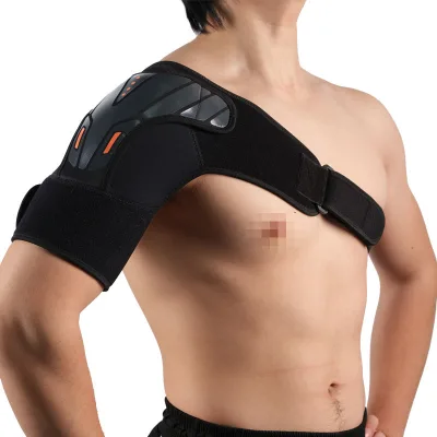 Unisex OEM Adjustable Customized Breathable Eco-Friendly Sports Outdoors Shoulder Guard Compression Elastic Shoulder Support